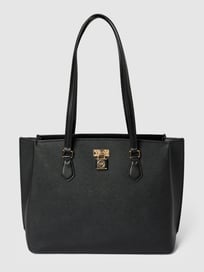 Tote bag met labelapplicatie, model 'RUBY' van MICHAEL Michael Kors Grijs / zwart - 17