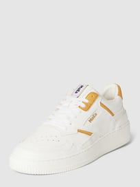 Sneakers met labeldetails van MoEa Wit - 12