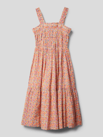 Blousejurk met all-over motief van Marc O'Polo Oranje - 26