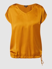 T-shirt met tunnelkoord  van More & More Bruin - 46