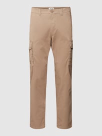 Regular fit cargobroek met cargozakken, model 'JIMMY' van !Solid Bruin - 27