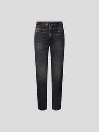 Low Rise Jeans im Slim Fit von R13 Grau / Schwarz - 25