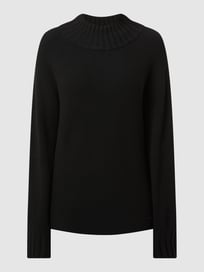 Pullover met opstaande kraag  van BETTY & CO WHITE Grijs / zwart - 3