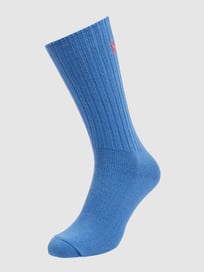 Sportsokken met brede ribboordjes  van Polo Ralph Lauren Underwear Blauw / turquoise - 46
