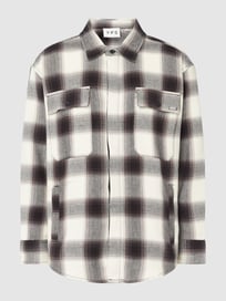Hemdjacke aus Bio-Baumwolle Modell 'Niko' von YOUNG POETS SOCIETY Weiß - 35