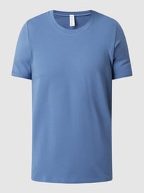 Pyjama-Oberteil mit Stretch-Anteil von Skiny Blau / Türkis - 4