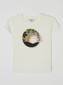 T-Shirt aus Baumwolle von Garcia Weiß - 24