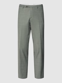 Pantalon met steekzakken, model 'Cole' van CG - Club of Gents Groen - 15