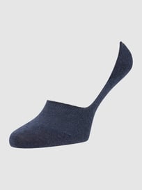 Füßlinge mit Label-Detail Modell 'Step Medium Cut' von Falke Blau / Türkis - 44