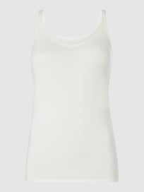 Personal Fit Top mit Stretch-Anteil  von Schiesser Weiß - 36