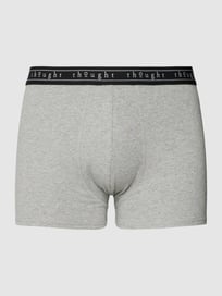 Heupslip met elastische band met logo van Thought Grijs / zwart - 1
