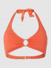 Bikini-Oberteil mit Neckholder von MICHAEL Michael Kors Orange - 33