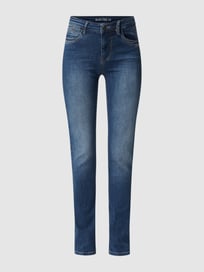Slim Fit Mid Rise Jeans mit Stretch-Anteil Modell 'Nancy' von Blue Fire Jeans Blau / Türkis - 40