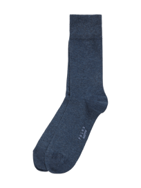 Sokken, pak van 2 paar van Falke Blauw / turquoise - 34