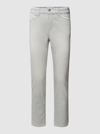 Jeans met streepmotief, model 'Ornella' van Angels Grijs / zwart - 34