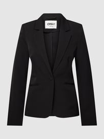 Blazer mit Paspeltaschen Modell 'GABI-ABBA' von Only Grau / Schwarz - 37