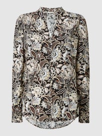 Blouse met paisleymotief, model 'Malina' van FREE/QUENT Grijs / zwart - 19