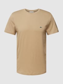 Regular Fit T-Shirt mit Label-Patch von Lacoste Weiß - 29