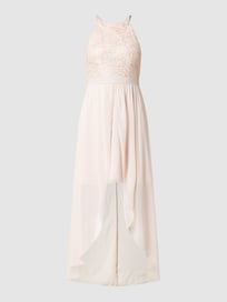Cocktailkleid mit Pailletten-Applikationen von Jake*s Cocktail Rosa - 38