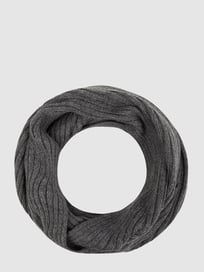 Colsjaal met ribstructuur  van Esprit Grijs / zwart - 8