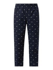 Pyjama-Hose mit Logo-Muster von Lacoste Blau / Türkis - 13