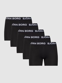 Pants mit elastischem Bund im 5er-Pack von Björn Borg Grau / Schwarz - 24