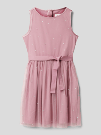 Midi-jurk met tailleband van s.Oliver RED LABEL Roze - 32
