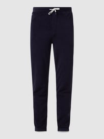 Loungebroek van badstof van Lacoste Blauw / turquoise - 6