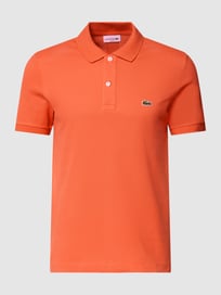 Poloshirt mit Label-Stitching von Lacoste Orange - 48