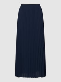 Maxirock mit Plisseefalten Modell 'Gitta' von Kaffe Blau / Türkis - 23