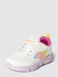 Sneaker mit Leucht-Funktion von Geox Weiß - 38