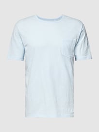 T-Shirt mit Brusttasche von Marc O'Polo Blau / Türkis - 31