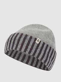 Mütze aus Wollmischung von Roeckl Grau / Schwarz - 30