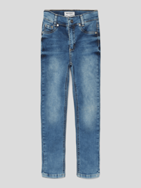 Slim Fit Jeans im 5-Pocket-Design von Blue Effect Blau / Türkis - 5