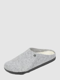 Slippers van wolvilt, model 'Zermatt' van Birkenstock Grijs / zwart - 21