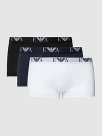 Boxershort met stretch in set van 3 van Emporio Armani Blauw / turquoise - 27