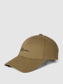 Cap aus Baumwolle mit Label-Stitching von REVIEW Grün - 18