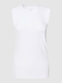 Top mit Strukturmuster von comma Casual Identity Weiß - 5