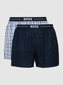 Boxershorts mit Label-Detail im 2er-Pack von BOSS Blau / Türkis - 13
