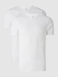 T-Shirt mit Stretch-Anteil im 2er-Pack von Björn Borg Weiß - 13