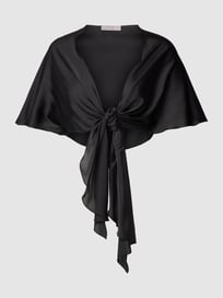 Bolero mit Schnürung von Christian Berg Cocktail Grau / Schwarz - 29