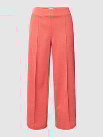 Stoffhose mit Strukturmuster Modell 'KATE' von ICHI Rot - 18