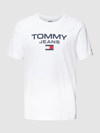T-Shirt mit Label-Print von Tommy Jeans Weiß - 14
