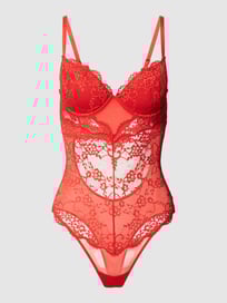 Body van kant, model 'BELLE' van Guess Rood - 13