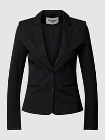 Blazer mit Label-Details Modell 'Poptrash' von Only Grau / Schwarz - 33