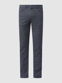 Regular Fit Hose mit Stretch-Anteil  von bugatti Blau / Türkis - 29