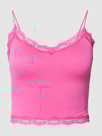 Top met details van kant, model 'VICKY' van Only Roze - 11