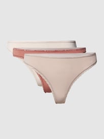 String met logo in band in een set van 3 stuks van TOMMY HILFIGER Roze - 7