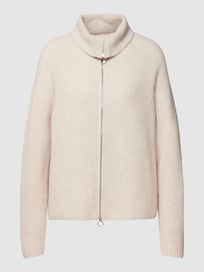 Strickjacke mit Zweiwege-Reißverschluss von Christian Berg Woman Weiß - 17