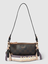 Handtasche mit Allover-Muster von JOOP! Braun - 10